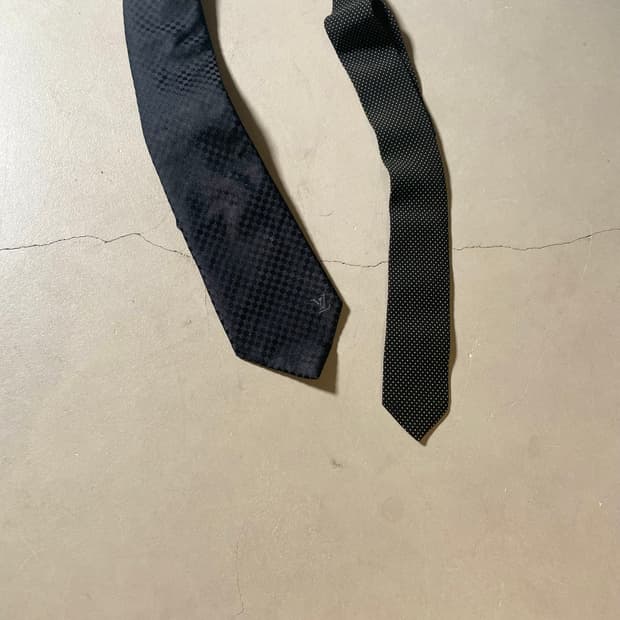 루이비통 Jacquard Silk Tie