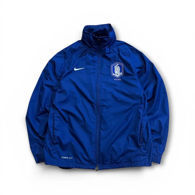 Nike 12-14 국가대표 패치 로고 스톰핏 투웨이 바람막이 자켓