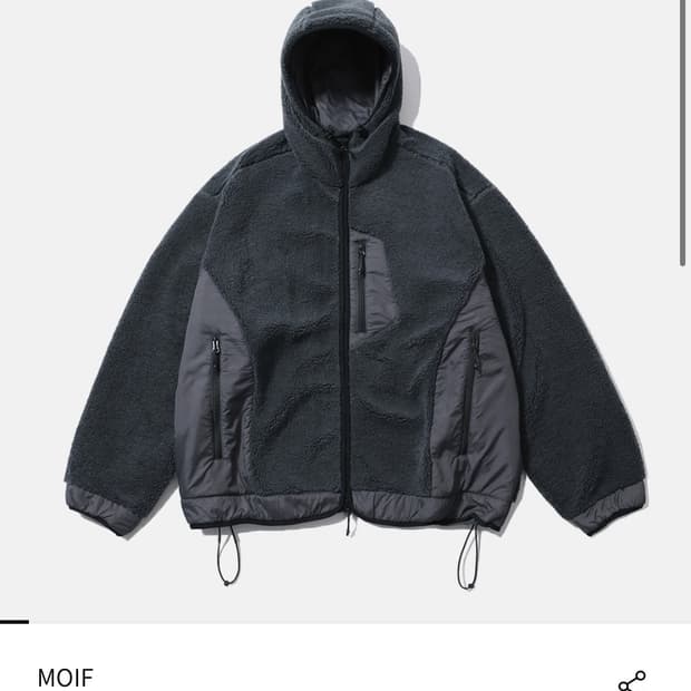 [3] 모이프 후리스 슬레이트 그레이