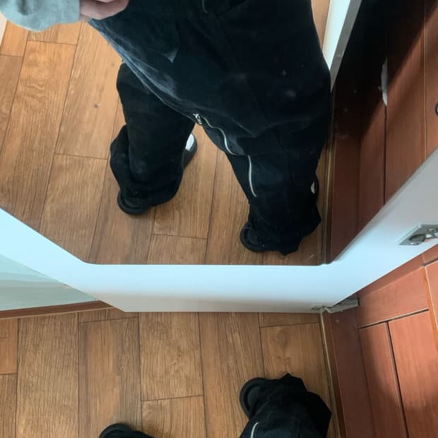 급처) 플라스틱프로덕트 지퍼팬츠