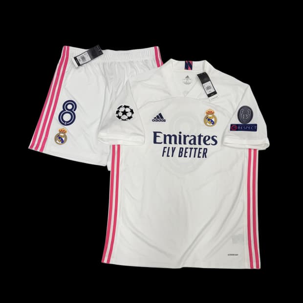 아디다스 20 21 레알 마드리드 셋업 크로스 유니폼