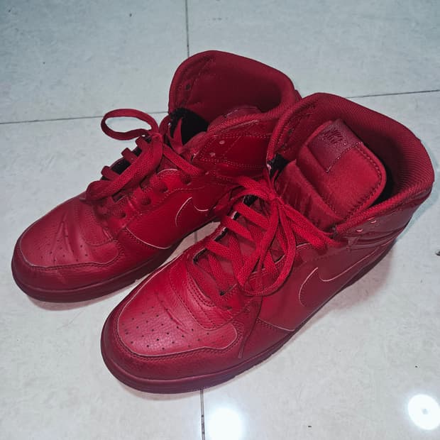 Nike BIG NIKE HIGH 짐레드 덩크 SNEAKER 285