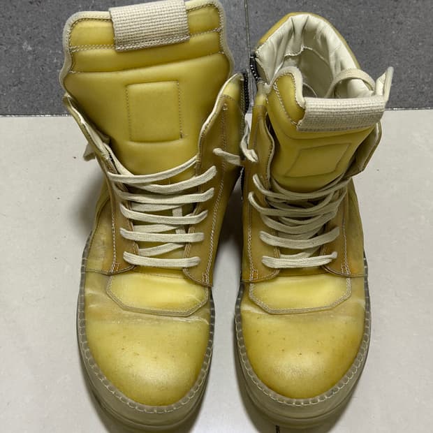 [42] 릭오웬스 지오바스켓 투명 레더