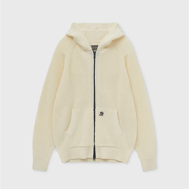 헤리티지플로스 코튼 집업 후디 M