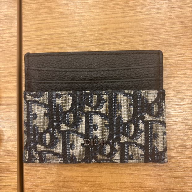디올 오블리크 카드지갑