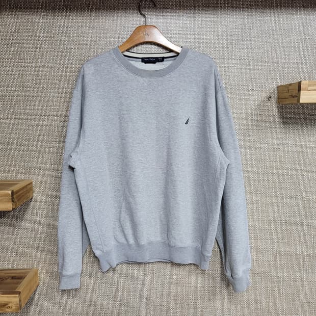 L 110사이즈 노티카 빈티지 맨투맨 오버핏 아메카지 