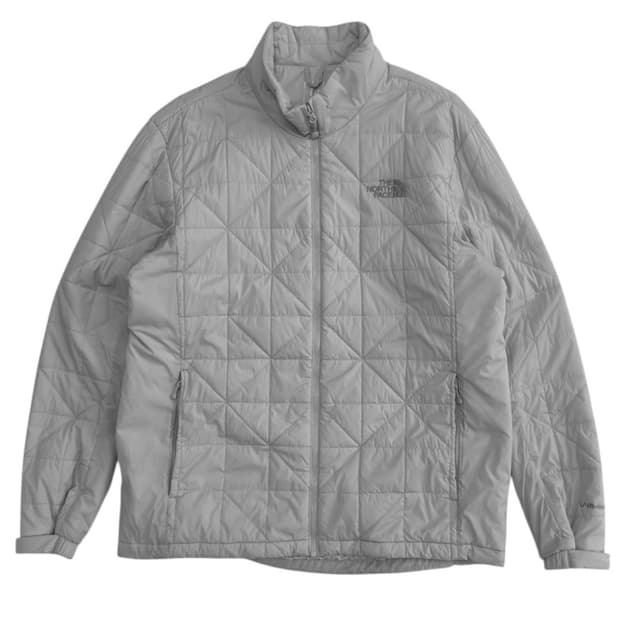 노스페이스 경량패딩 라이트그레이