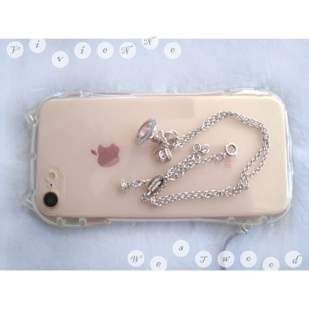 비비안웨스트우드 사쿠라 리본 목걸이 *rare