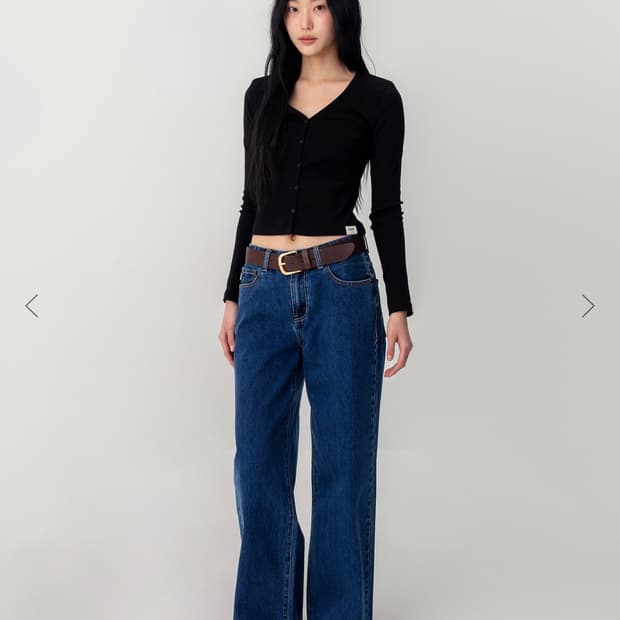 글로니 THE HANNAH JEANS (MID BLUE)