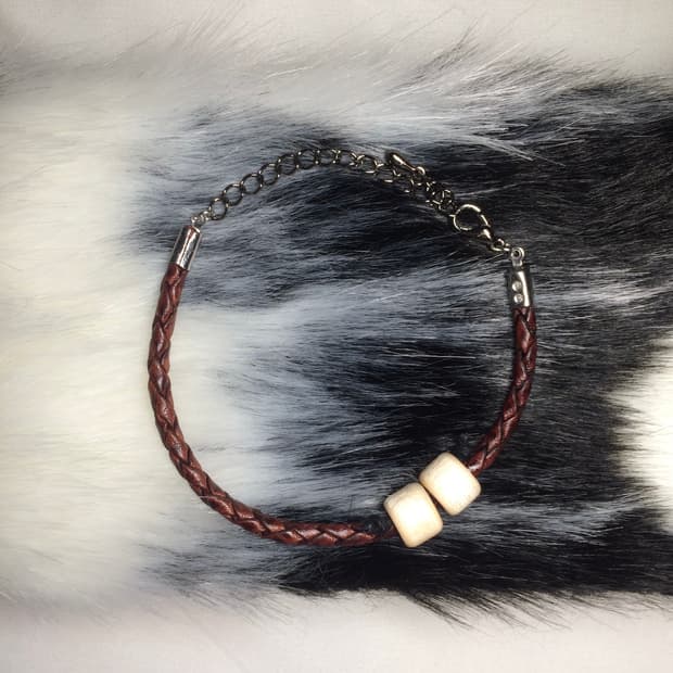 [06] 핸드메이드 가죽팔찌