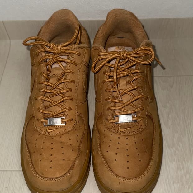 나이키 x 슈프림 에어포스 1 로우 플랙스 된장포스 슈프림 275