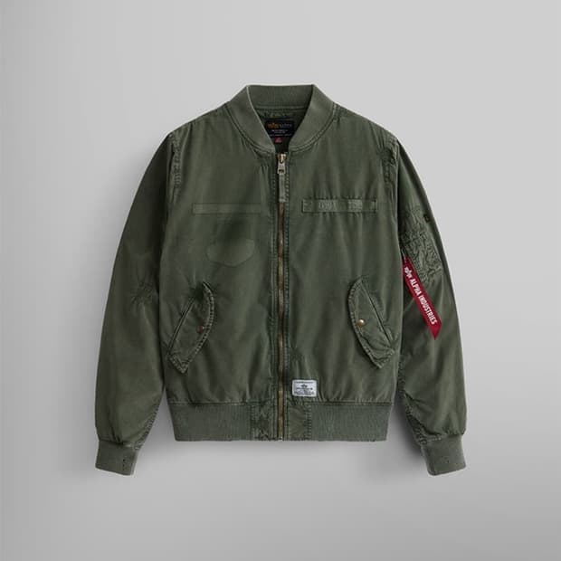 (XL) 알파인더스트리 RIP AND REPAIR 플라이트 자켓