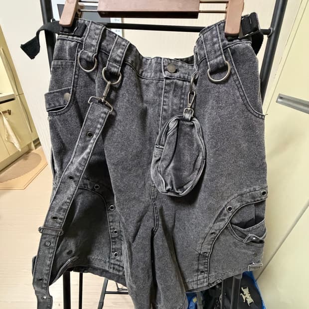 FIVEKOH 데님 스트릿 반바지