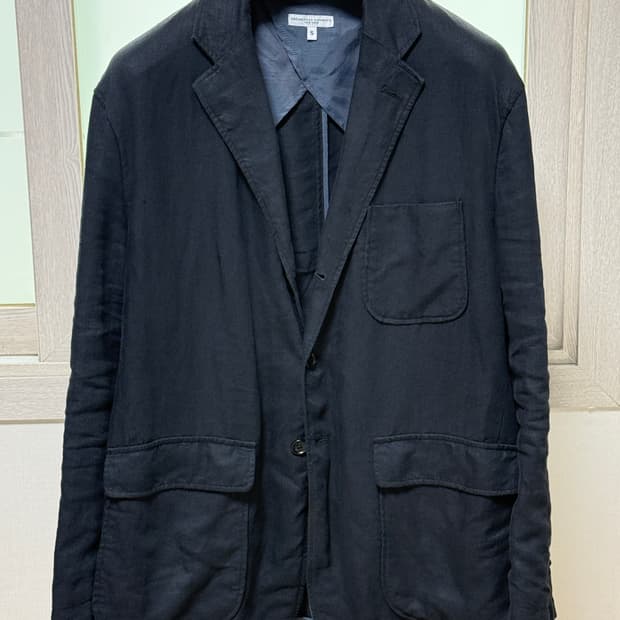 엔지니어드 가먼츠 24SS 아이비 블레이저 린넨 트윌: 네이비