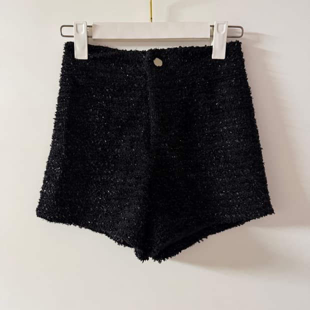 새상품 여자 트위드 반바지 xs