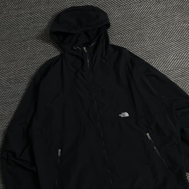 노스페이스 og 미들로고 박시핏 나일론 바람막이 y 3475