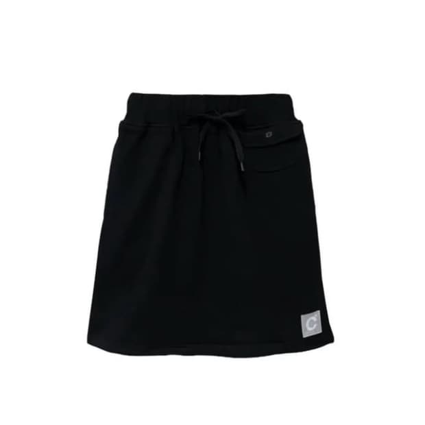 지초이 지프트샵 jx 포켓 미디스커트 블랙 s