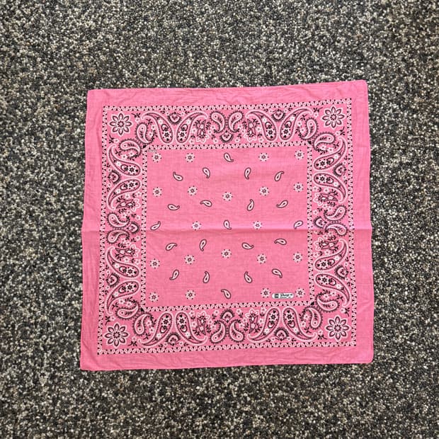 빈티지 페이즐리 반다나 (60x60cm)  