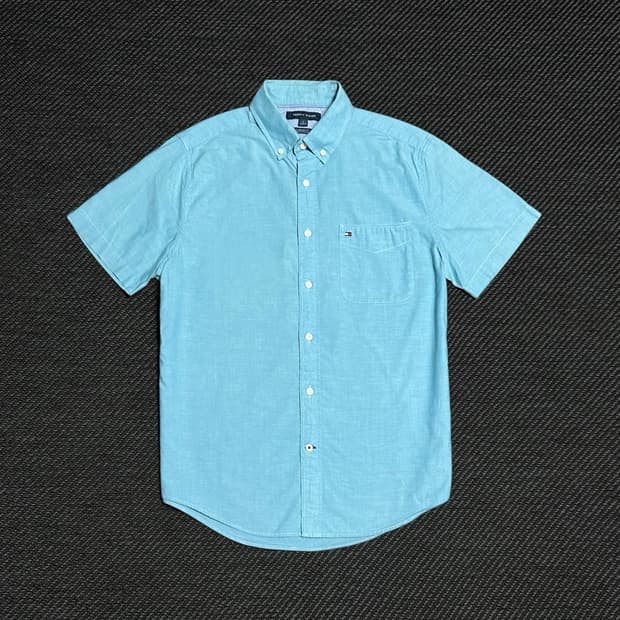 [M] Tommy 타미힐피거 코튼 반팔 셔츠
