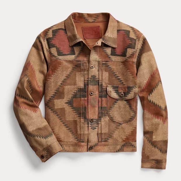 RRL 리미티드 러프아웃 스웨이드 L