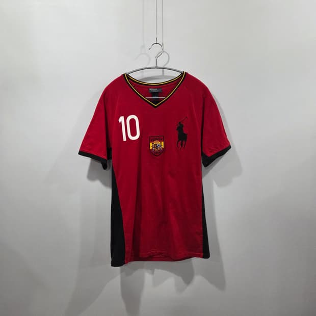 폴로랄프로렌 빅포니 스페인 유니폼 반팔티 M