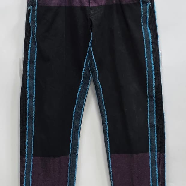 이세이미야케 2004FW 컬러블록 팬츠