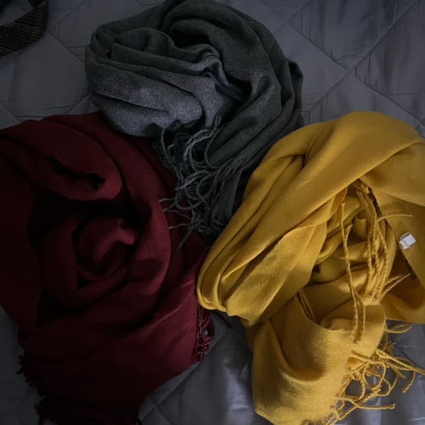 캐시미어 머플러 