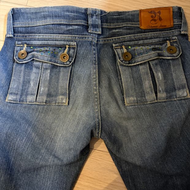 에드윈 edwin 비너스진 큐빅 로우라이즈 청바지