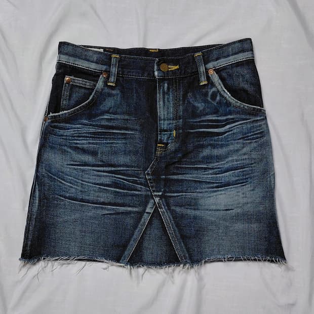 [XS] Lee 리 라이더스 빈티지 데님 미니스커트