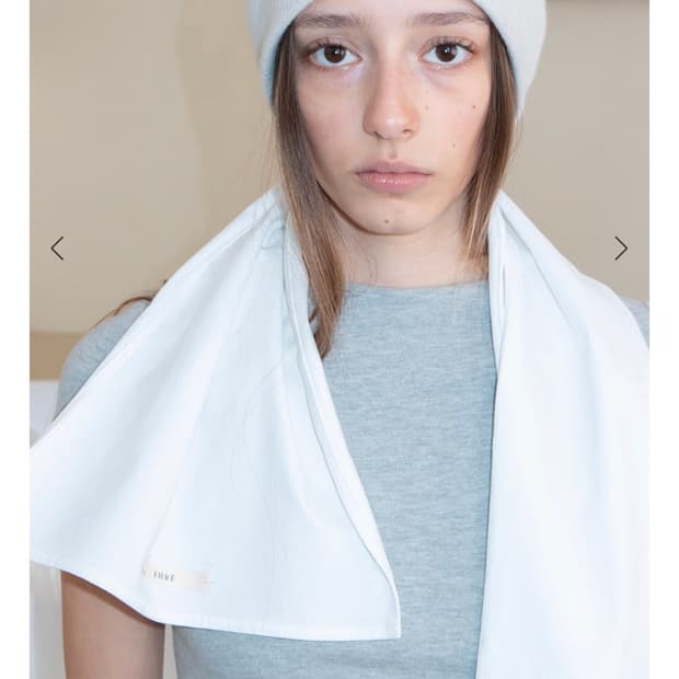 에레 ehre 캐시미어 비니 - light grey