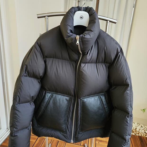 타임옴므 무스탕 포켓 다운