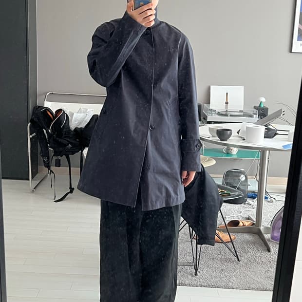 나나미카 고어텍스 수티앵 칼라 코트 S