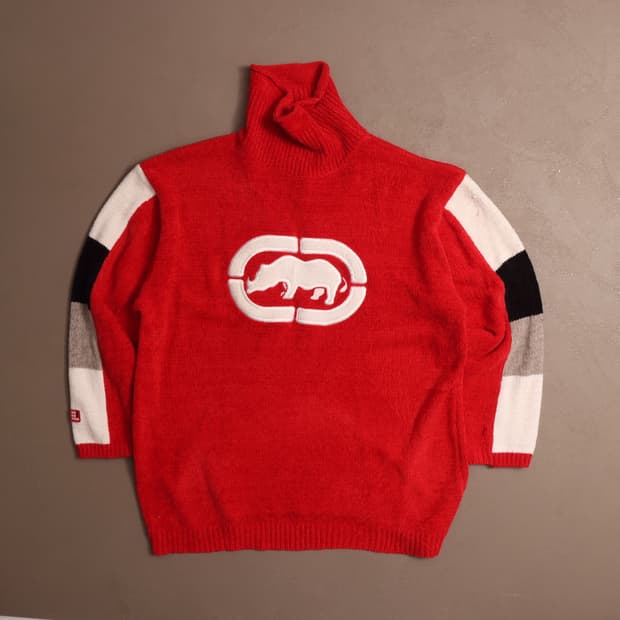 90's 에코 헤비울 올드스쿨 스웨터 A1601