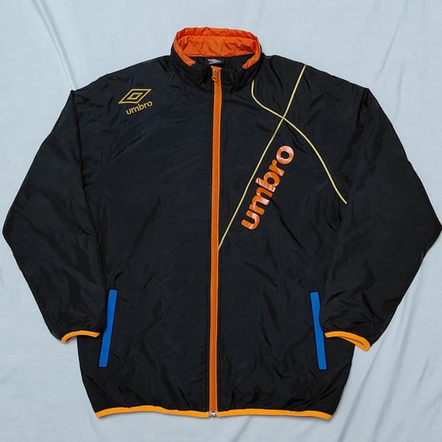 [S/160] 엄브로 데상트 사선 로고 윈드브레이커