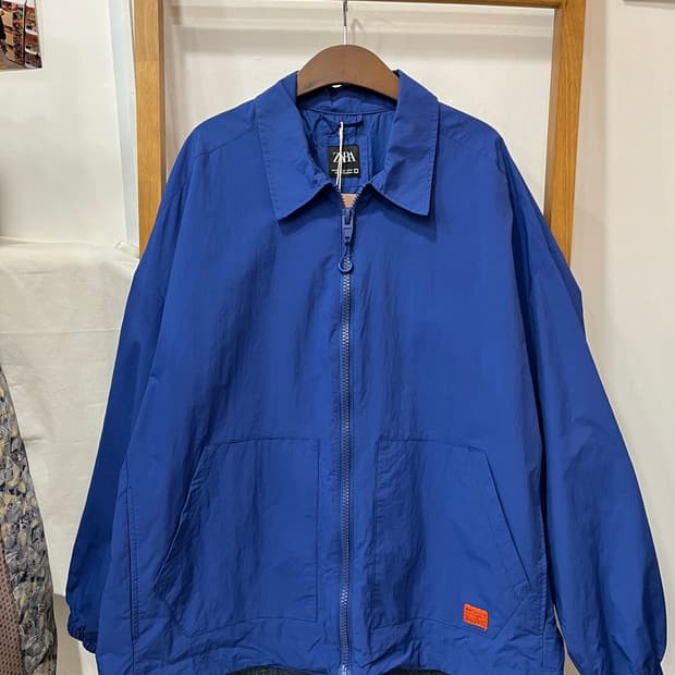 자라 ZARA 블루종 블루 자켓