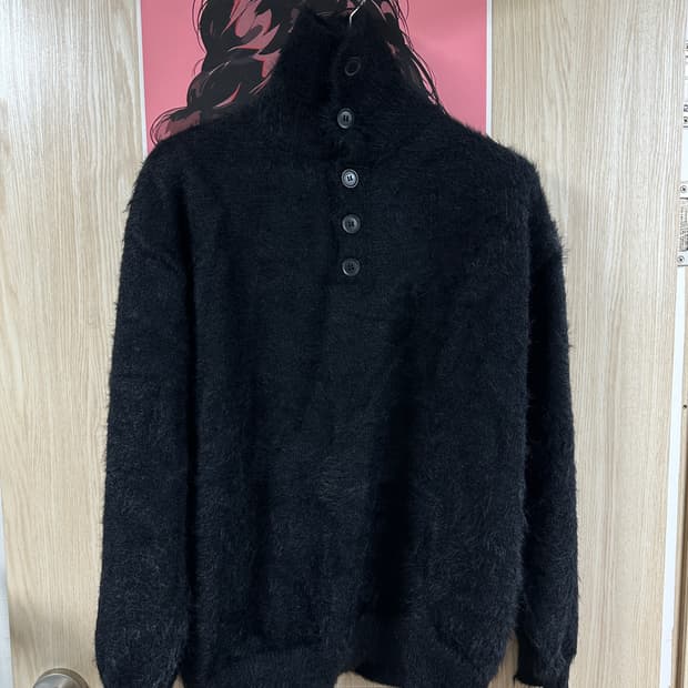 명품 느낌 프리미엄 앙고라 니트 새것