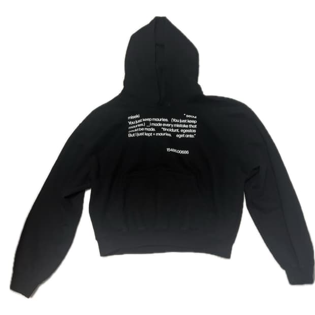 미세키서울 후드티