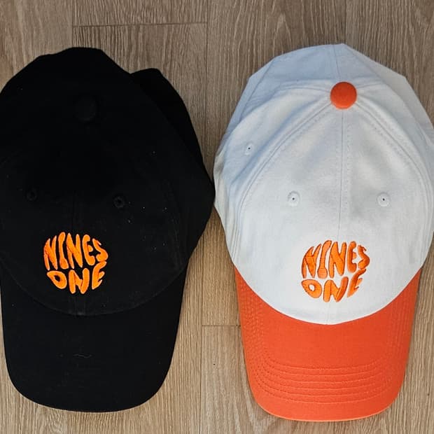 정품]무신사콜라보볼캡모자2개일괄판매새상품미사용