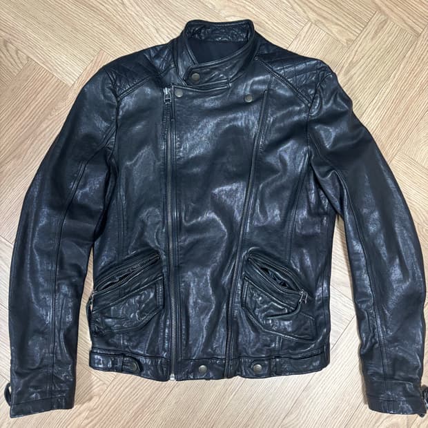 양가죽 라이더자켓