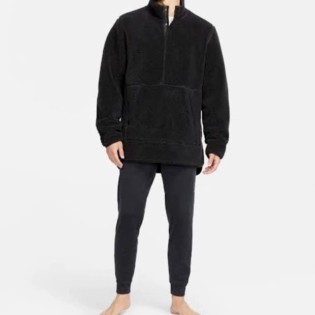 나이키 요가 플리스 스웻셔츠 S 