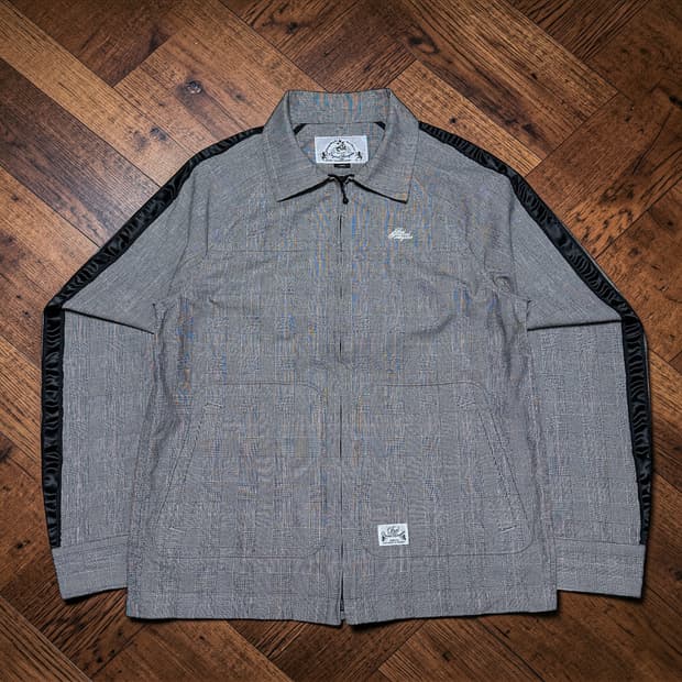 BAL 사이드 파이핑 블루종 자켓