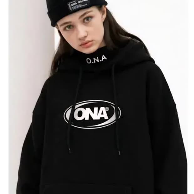ONA 오엔에이 기모 오버핏 후드티 FREE 아웃핏 미쳤다 후드