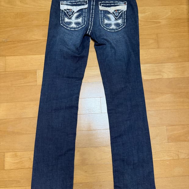 라구나비치 스티치 데님팬츠 27