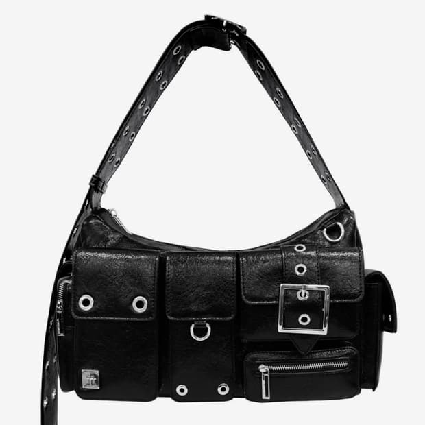 블랙퍼플 포트리스 백 Fortress Bag_Black