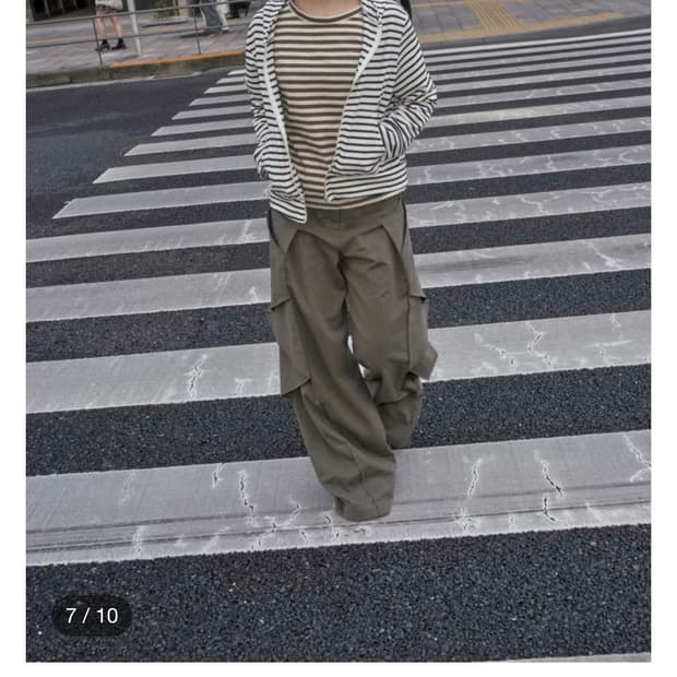 Studio alloy 오리가미 팬츠