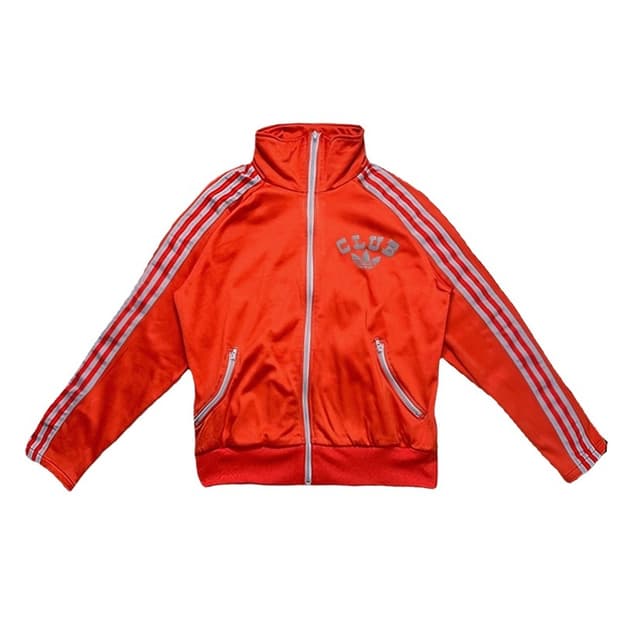 ADIDAS 오리지날클럽 트랙탑 오렌지 M