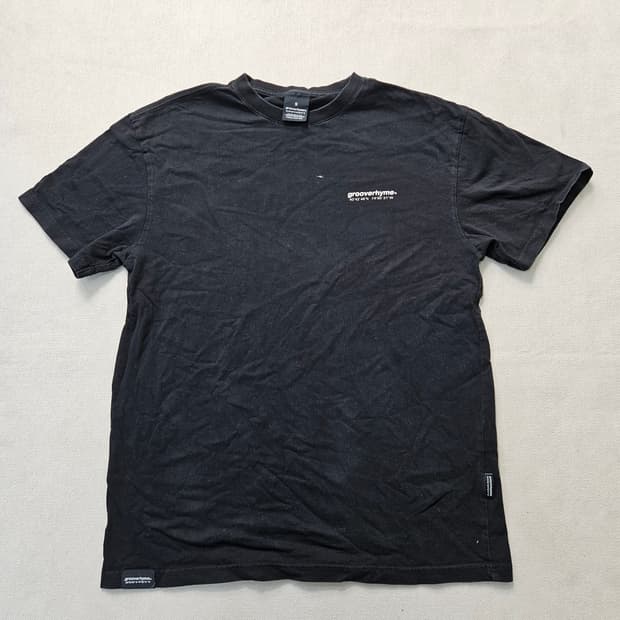 S 그루브라임 스몰로고 반팔 티셔츠  0305Y