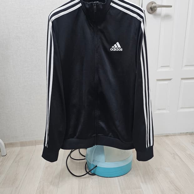 (100)L ☆초대장급☆ 아디다스 에센셜 3st [검흰] 트랙탑져지