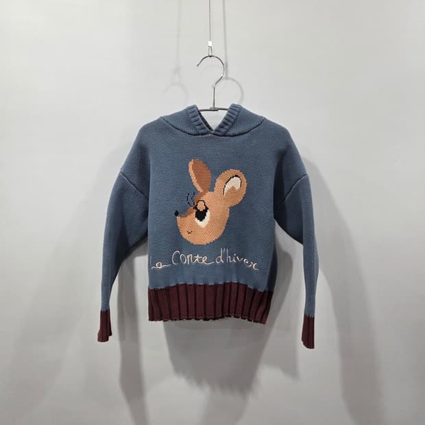 리미떼두두 키즈 후드 니트 S