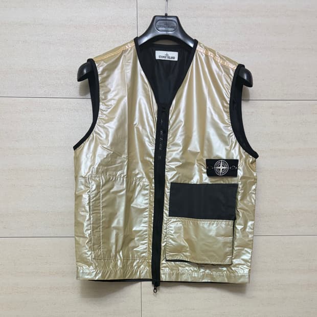 스톤아일랜드 아카이브 GOLD IRIDESCENT VEST